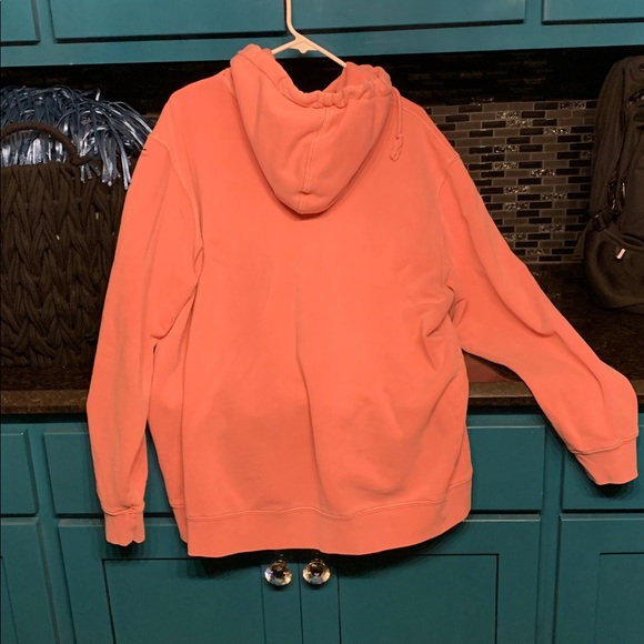 PacSun Warm Coral Hoodie - Picture 3 of 6